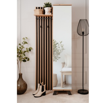 Predsieňová zostava JAYSON A antracitová/dub artisan 1