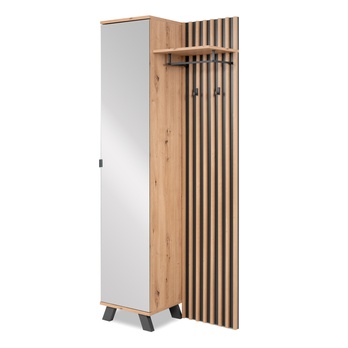 Predsieňová zostava JAYSON A antracitová/dub artisan 4