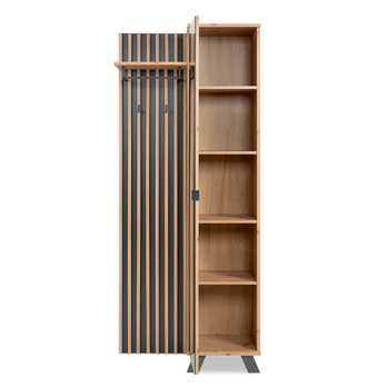 Predsieňová zostava JAYSON A antracitová/dub artisan 7