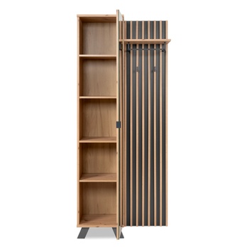 Predsieňová zostava JAYSON A antracitová/dub artisan 8