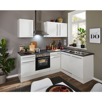 Spodná skrinka JAZZ 8 biela vysoký lesk/čierna 1