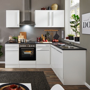 Spodná skrinka JAZZ 8 biela vysoký lesk/čierna 3