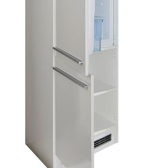 Skriňa na vstavanú chladničku JAZZ 8 biela vysoký lesk 2