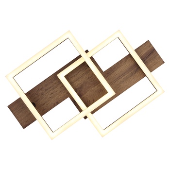 Stropné svietidlo JEFFRY 2 čierna/hnedá 4