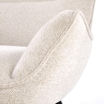 Kreslo JEKUN krémová 9