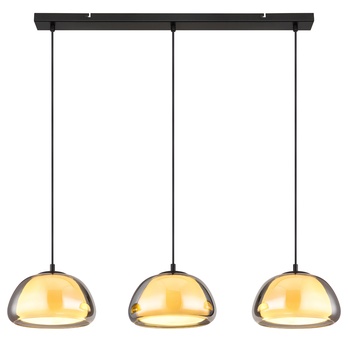 Závesné svietidlo JELLA 3 čierna 2