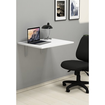 Sklopný písací stôl JEN biela 1