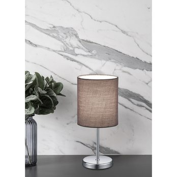 Stolná lampa JERRY sivá 1