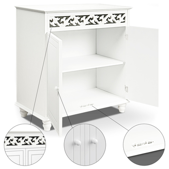 Komoda JERSEY biela 3