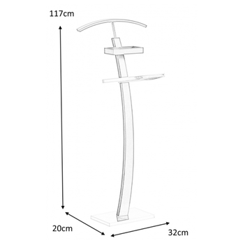 Pánsky sluha JIMA biela 3