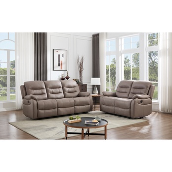 Pohovka JIMMY 3S vintage hnedá 1