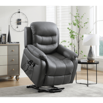 Relaxačné TV kreslo JIMMY III vintage sivá 1