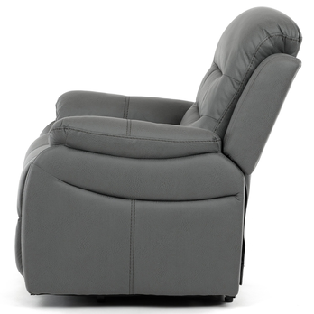 Relaxačné TV kreslo JIMMY III vintage sivá 6