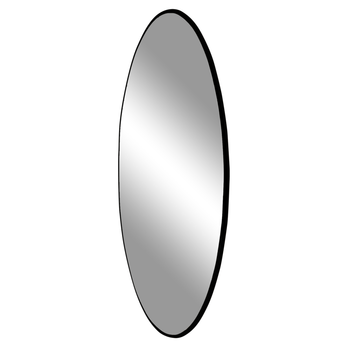 Zrkadlo JIRSIY BLACK čierna, priemer 40 cm 1