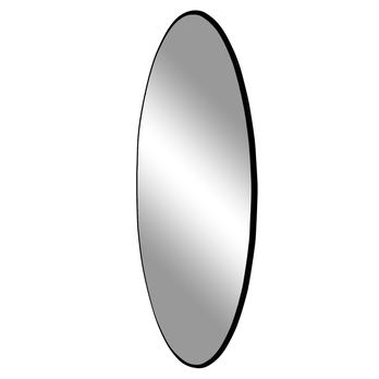 Zrkadlo JIRSIY BLACK čierna, priemer 80 cm 1