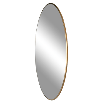 Zrkadlo JIRSIY GOLD zlatá, priemer 80 cm 2