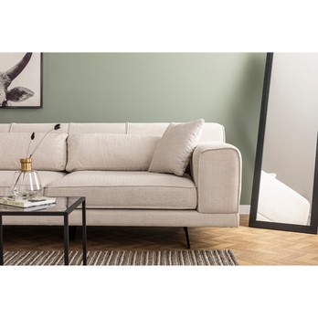 Sedacia súprava JIVAGO ľavá, béžová 3