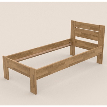 Posteľ JOHANA I dub, 90x200 cm 2