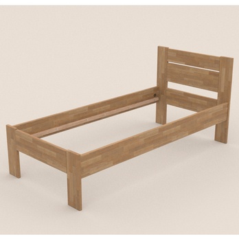 Posteľ JOHANA I buk, 100x200 cm 2