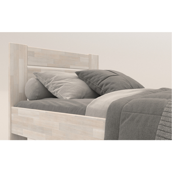 Posteľ JOHANA I buk/biela, 100x200 cm 5