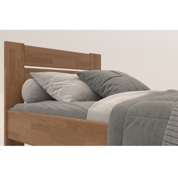 Posteľ JOHANA I dub/orech svetlý, 100x200 cm 3