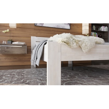 Posteľ JOHANA I buk/biela, 120x200 cm 2