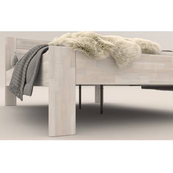 Posteľ JOHANA II buk/biela, 140x200 cm 6