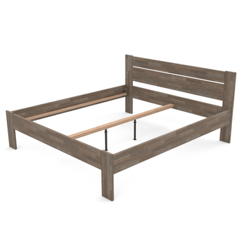 Posteľ JOHANA II buk/sivá, 160x200 cm 2