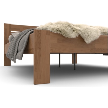 Posteľ JOHANA II dub/svetlý orech, 160x200 cm 3