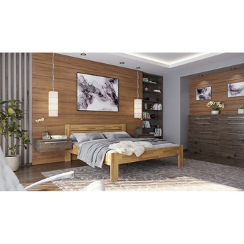 Posteľ JOHANA II dub, 180x200 cm 1