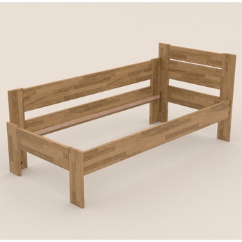 Rohová posteľ JOHANA dub/ľavá, 100x200 cm 2