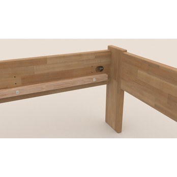 Rohová posteľ JOHANA buk/ľavá, 80x200 cm 5