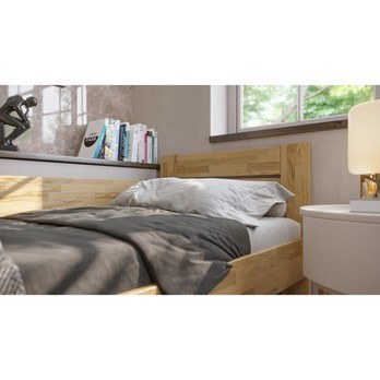 Rohová posteľ JOHANA dub/ľavá, 80x200 cm 3