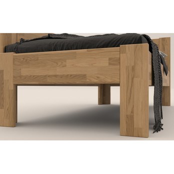 Rohová posteľ JOHANA dub/ľavá, 80x200 cm 5