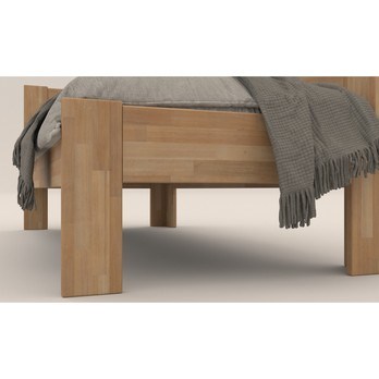 Rohová posteľ JOHANA buk/pravá, 90x200 cm 3