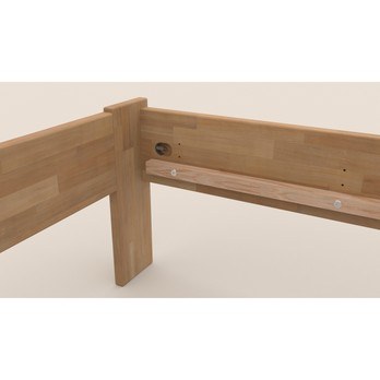 Rohová posteľ JOHANA buk/pravá, 100x200 cm 7