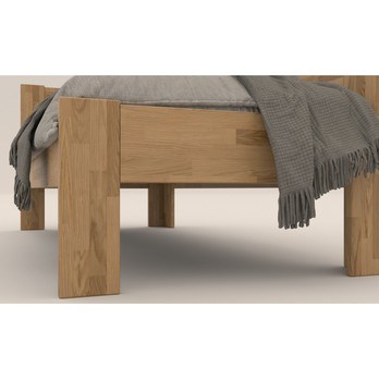 Rohová posteľ JOHANA dub/pravá, 90x200 cm 4