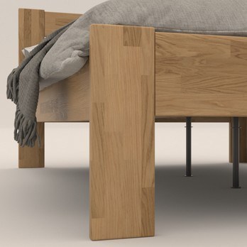 Rohová posteľ JOHANA dub/pravá, 120x200 cm 3