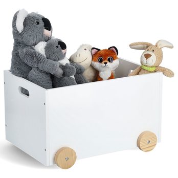 Box na hračky JOHANKA biela/prírodná 1