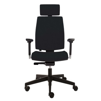 Kancelárska stolička JOHN čierna/sivá 1