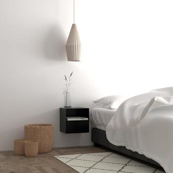 Nočný stolík JOLIET čierna 1