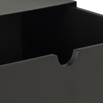 Nočný stolík JOLIET čierna 6