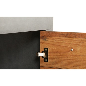 Obývacia stena JONES antracitová/old style 8