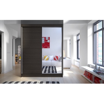 Šatníková skriňa JORN čokoládová 3