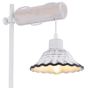 Stolná lampa JOWITA 2 biela/čierna keramika 1
