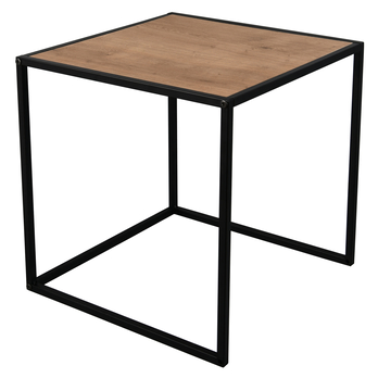 Sada prístavných stolíkov JUDITH čierna/dub artisan, sada 2 ks 4