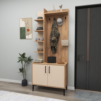 Predsieňová zostava JULENDOR béžová/borovica atlantic 1