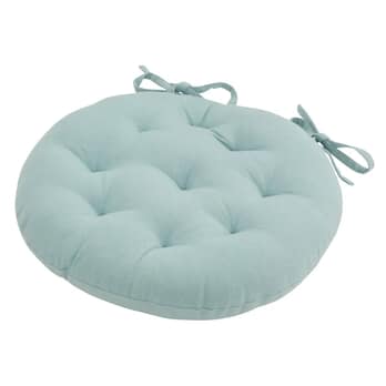 Sedák na stoličku JULIA modrá, priemer 40 cm 1