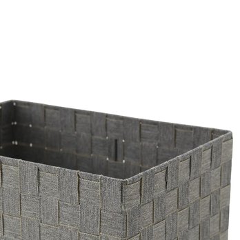 Sada úložných boxov JULIETTE sivá, sada 3 ks 4