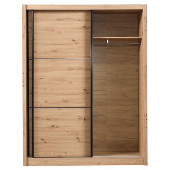 Šatníková skriňa JULISSA dub artisan 3